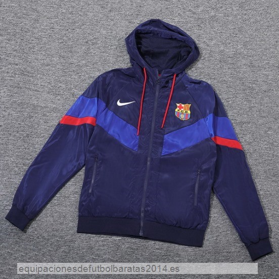 Nuevo Rompevientos Barcelona 23/24 Azul Marino Baratas